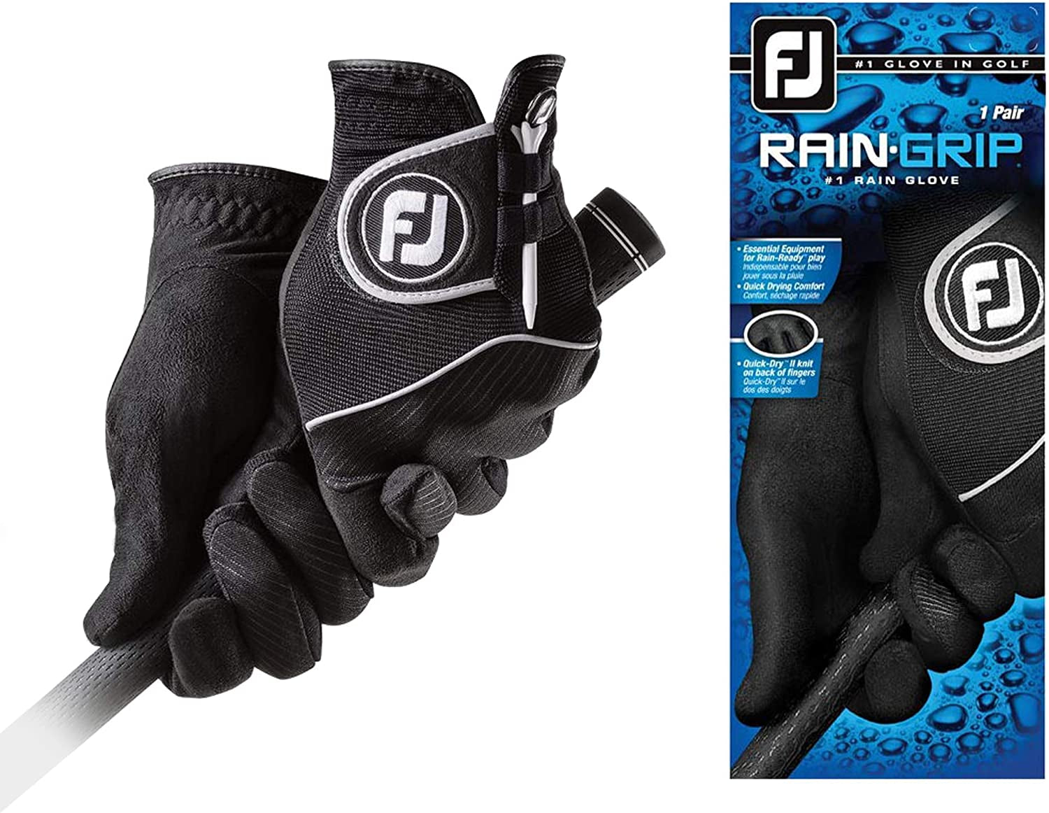 Golf Raingrip Gloves (1 Pair)