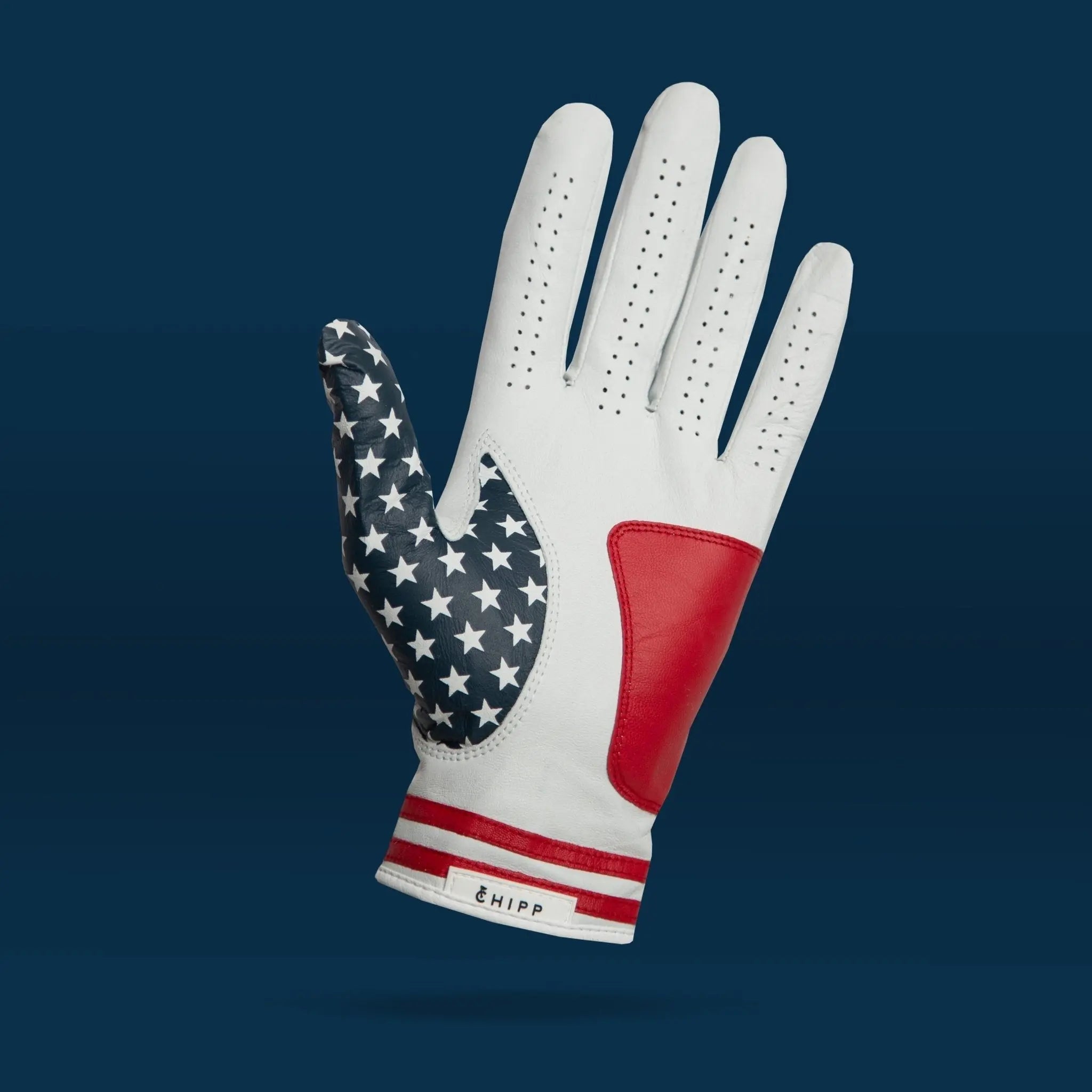 "Stars & Stripes" Golf Glove | Premium Cabretta Leather | Men'S & Women'S Golf Accessory | Breathable, Durable, Comfortable