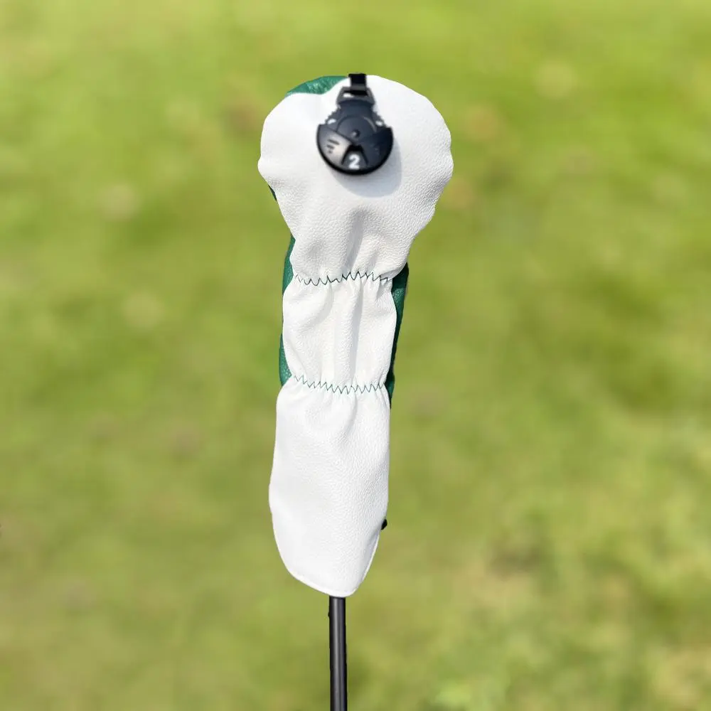 Floral Embroidered Golf Club Head Cover, 1/4 Counts Golf Club Head Cover, Golf Equipment, Golf Accessories for Club Protection