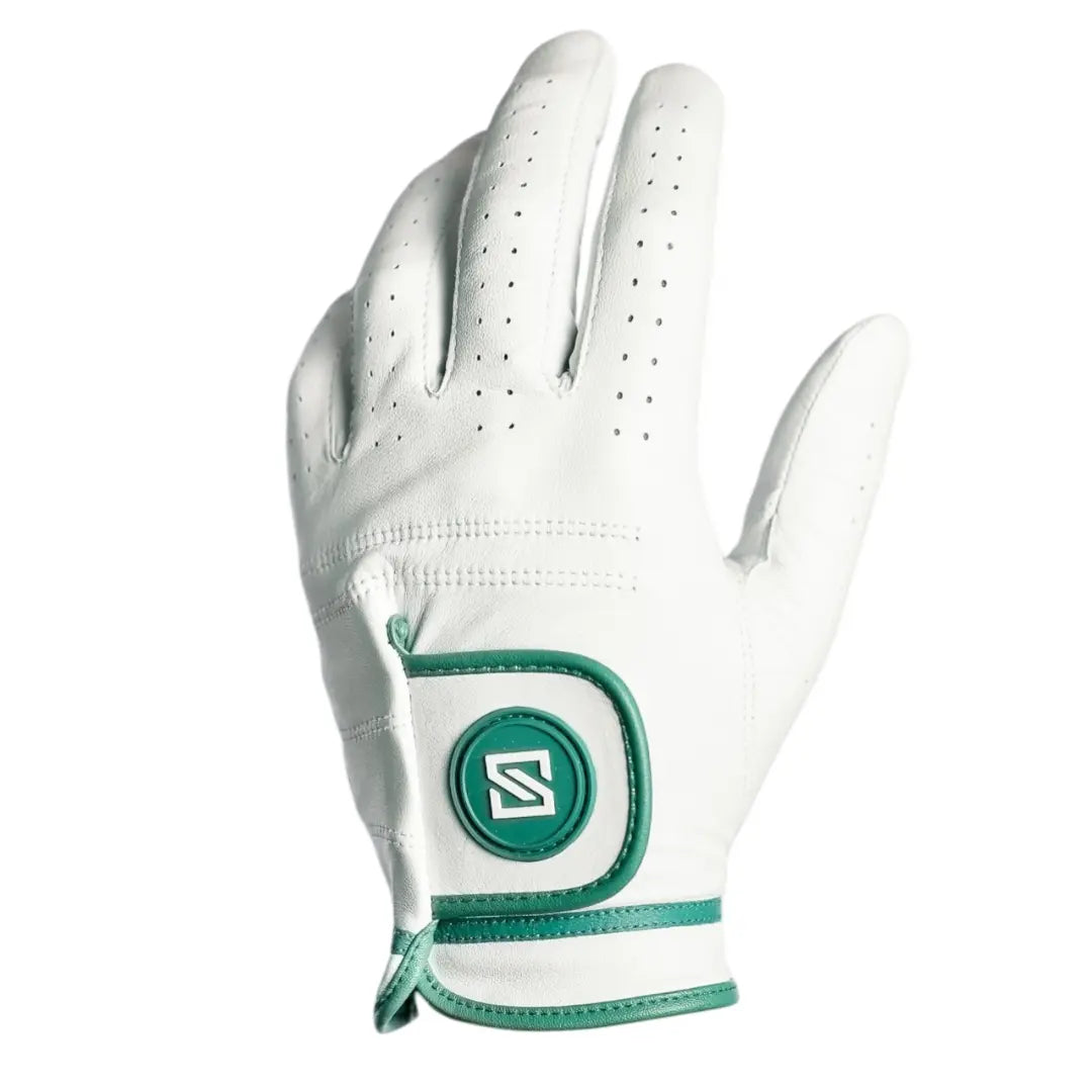 SKIVE Golf Premium Golf Gloves - 100% AAA Cabretta Leather | Cool Designs | Serious Grip, Feel, Performance | Golf Gloves for Men