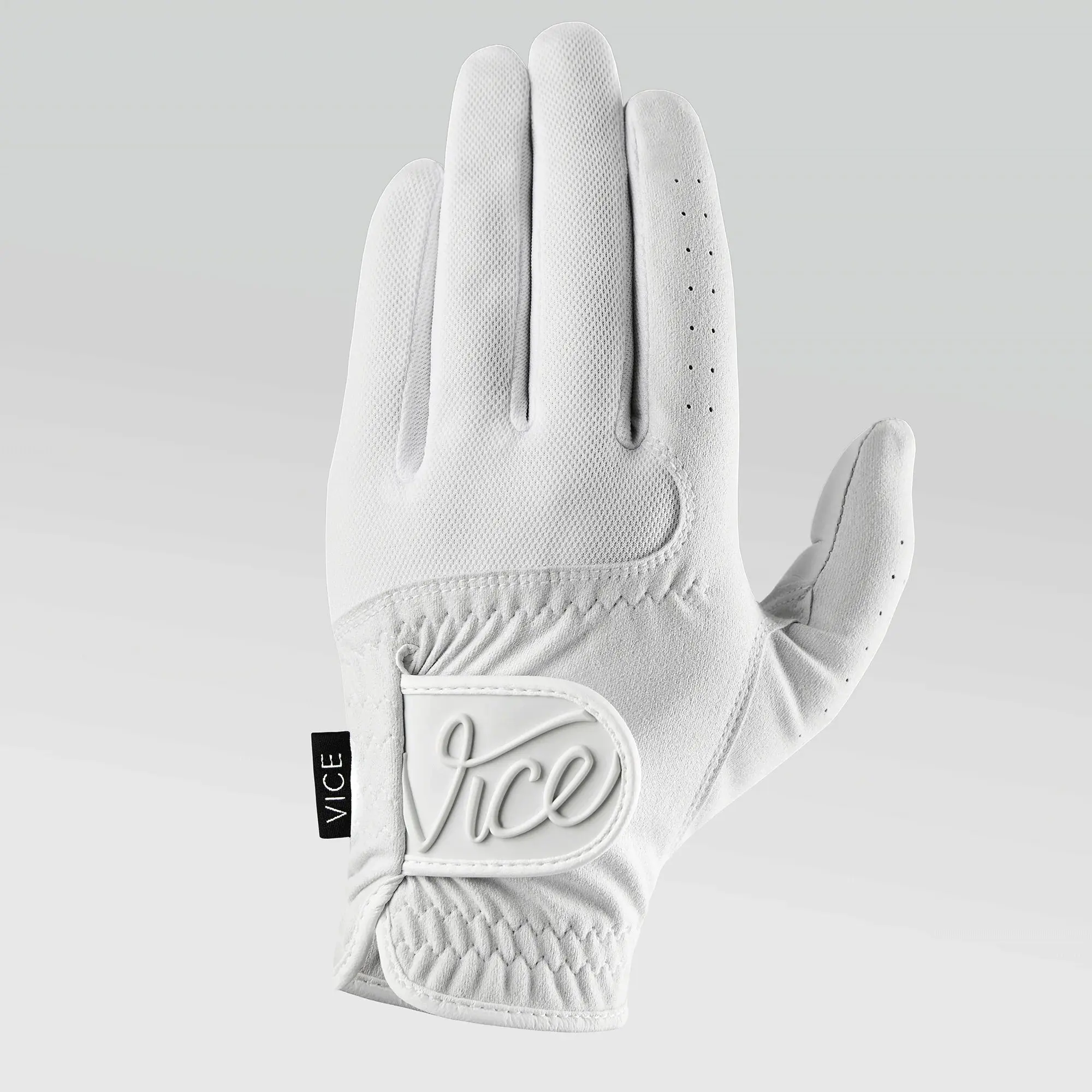 Vice Duro White Golf Glove