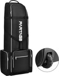 Golf Travel Bag with Wheels,Golf Travel Case for Airlines, 600D Heavy Duty Oxford