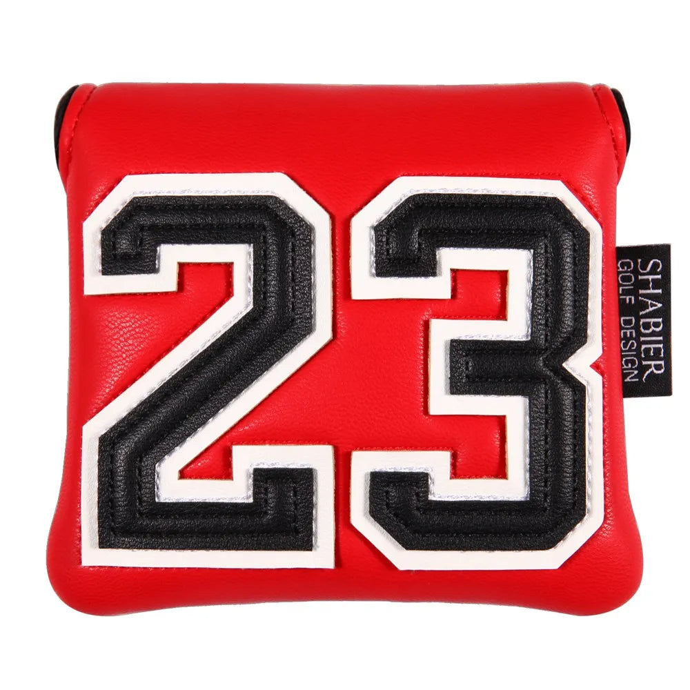 PU Leather Number 23 Golf Club Headcover Set Golf 460CC Driver and FW Fariway Wood Hybird Cover