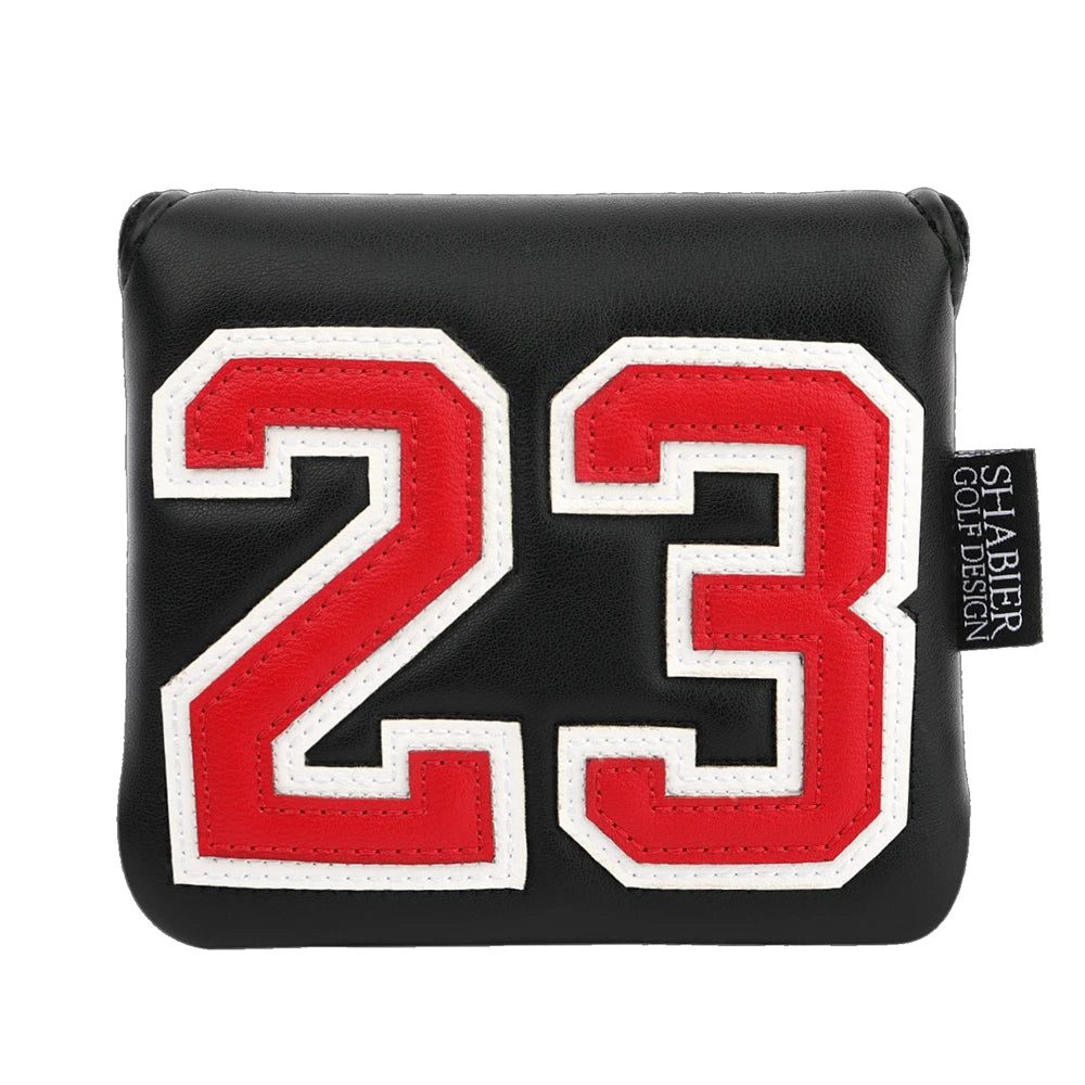 PU Leather Number 23 Golf Club Headcover Set Golf 460CC Driver and FW Fariway Wood Hybird Cover